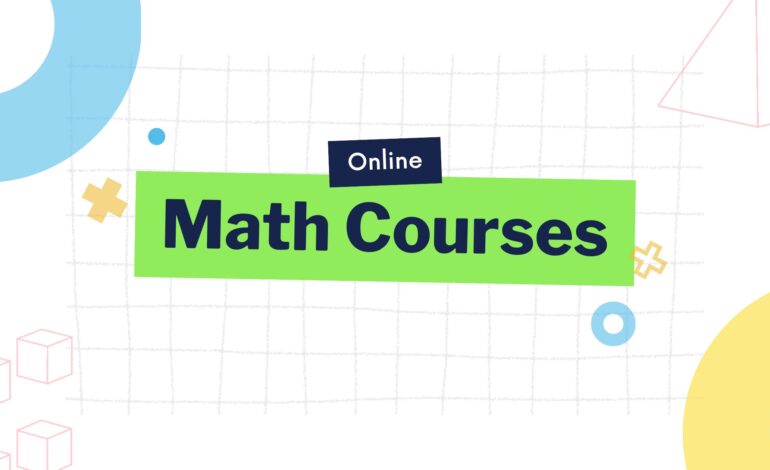 Outstanding Free Online Math Courses from MIT and Harvard